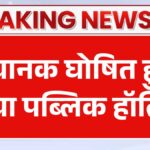 Public Holidays Update